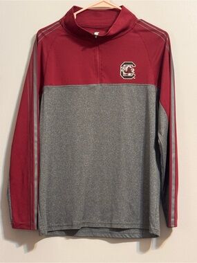 South Carolina Gamecocks Colosseum Youth XL 20 Quarter Zip Pullover